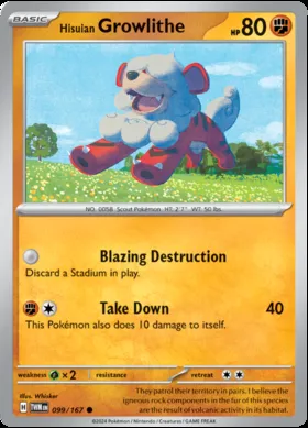 Growlithe di Hisui #99