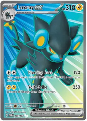 Luxray-ex #195