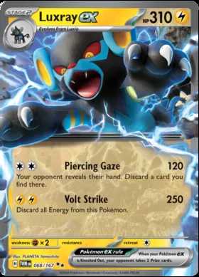 Luxray-ex #68