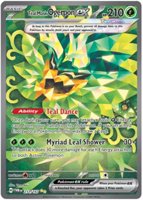 Ogerpon Maschera Turchese-ex #211