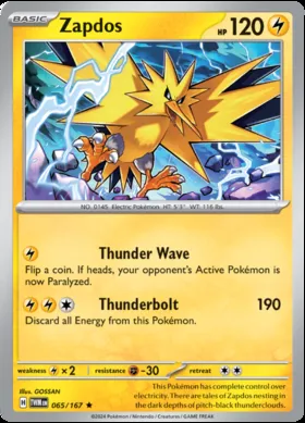 Zapdos #065/167