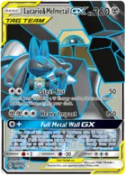 Lucario e Melmetal GX #203