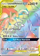 Lucario e Melmetal GX #224