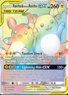 Raichu e Raichu di Alola GX #241