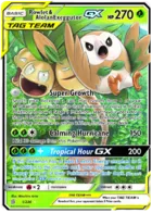 Rowlet e Exeggutor di Alola GX #1