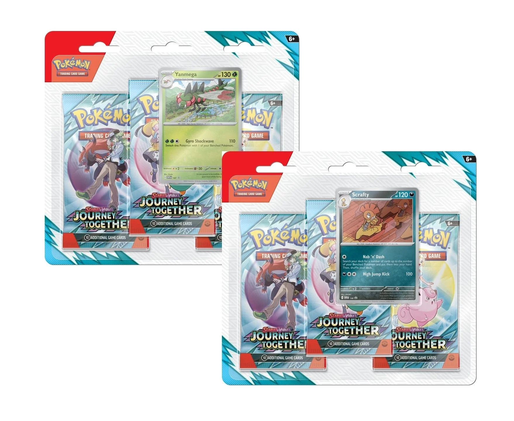 Journey Together 3 Pack Blister [Set of 2]