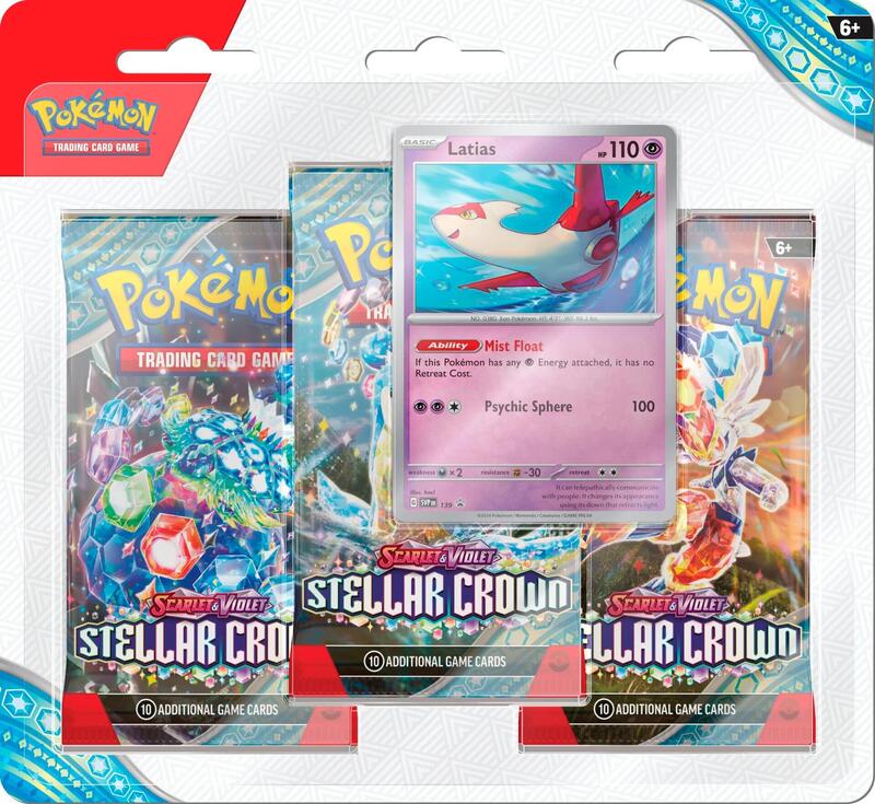 Stellar Crown 3 Pack Blisters [Latias]
