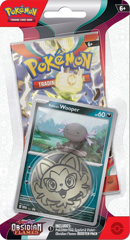 Obsidian Flames Single Pack Blister [Paldean Wooper]