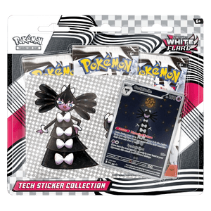 White Flare: Gothitelle Tech Sticker Collection Blisters