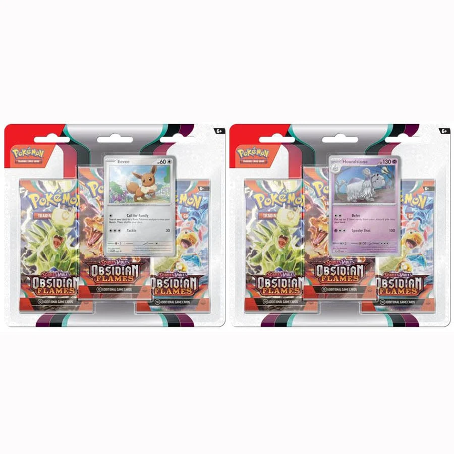 Obsidian Flames 3 Pack Blister [Set of 2]