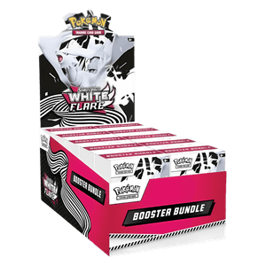 White Flare Booster Bundle Display Booster Boxes