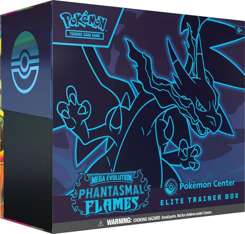 Phantasmal Flames Pokemon Center Elite Trainer Box (Exclusive)