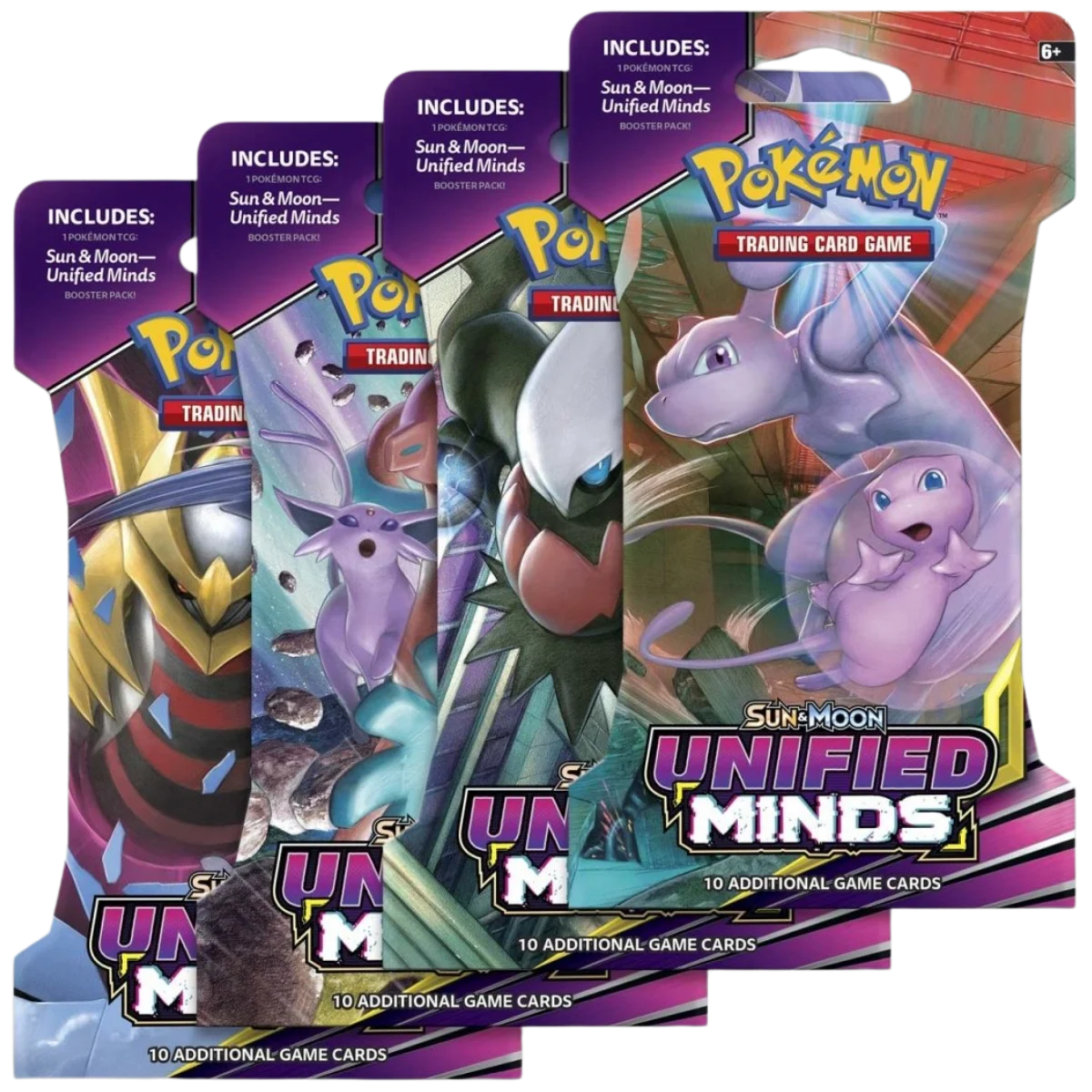 Unified Minds Sleeved Booster Pack Art Bundle [Set of 4]