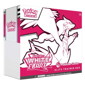 White Flare Pokémon Center Elite Trainer Box Elite Trainer Boxes